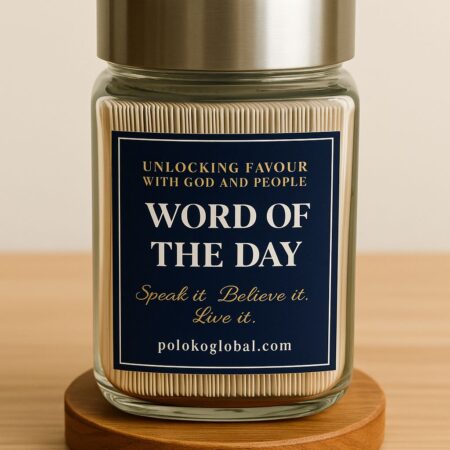 Word of the Day Jar – 60 Daily Scriptures & Quotes