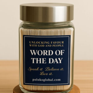 Word of the Day Jar – 60 Daily Scriptures & Quotes
